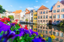 Canal in Ghent, Belgium