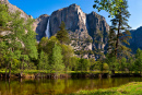 Merced River and Yosemite Falls