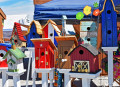 Colorful Birdhouses