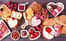 Valentine's Day Theme Charcuterie Table