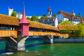 Spreuer Bridge in Lucerne, Switzerland