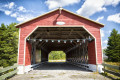 Romain-Caron Covered Bridge, Quebec