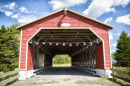 Romain-Caron Covered Bridge, Quebec