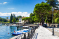 Walkway in Tremezzina, Lake Como, Italy