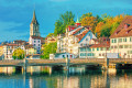 Historic Zurich City Center, Switzerland