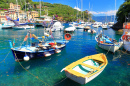 The Marina of Portofino, Italy