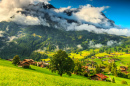 Eiger Mountains, Swiss Alps