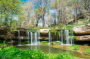 Waterfall in the Countryside, Catalonia, Spain