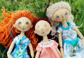 Handmade Fabric Dolls