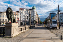 Lion's Bridge in Sofia, Bulgaria