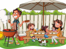 Barbecue in the Backyard