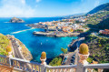 Landscape With Garachico Town of Tenerife, Canary Islands, Spain