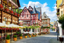 Half-Timbered Houses, Bacharach, Germany