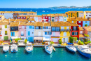 Houses and Boats in Port Grimaud