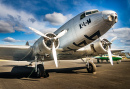 Vintage Klm Dc-2 Twin Propeller Plane