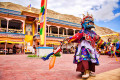 Cham Dances at Takthok Monastery, India