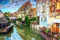 Traditional French Houses in Colmar