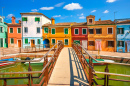 Colorful Houses and Boats, Italy