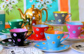 Polka Dot Tea Set