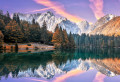 The Fusine Lake During Sunset