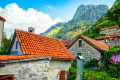 Orange Roofs in Kotor, Montenegro