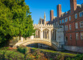 Bridge of Sighs in Cambridge, England