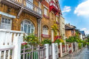 Picturesque Houses in Paris, France