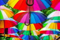 Rainbow Umbrellas