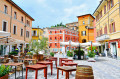 Cityscape of the Old Town, Cesena, Italy