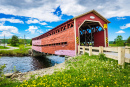 Heppell Covered Bridge, Quebec, Canada