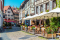 Street Cafe in Strasbourg, France