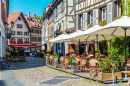 Street Cafe in Strasbourg, France