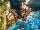 Aerial View of Diamond Bay Cliff