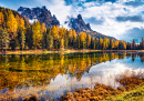 Antorno Lake, Dolomite Alps, Italy