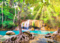 Erawan National Park, Kanchanaburi, Thailand