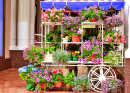 Flowerpots on the Cart