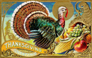 Vintage Thanksgiving Greeting Card