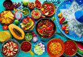Mexican Food and Sombrero