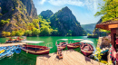 Morning View of Matka Canyon, North Macedonia