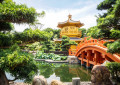 Bridge over the River in Nan Lian Gardens