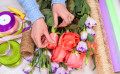 Florist Making a Bouquet