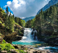 Waterfall in Ordesa National Park