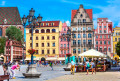 Market Square in Wroclaw, Poland