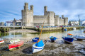 Caernarfon Castle, Conway, North Wales