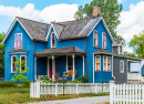 Vintage Old House in North America