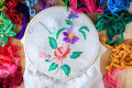 Embroidery Hoops and Threads