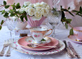 Vintage Wedding Table Setting