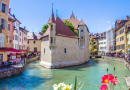 Palais de l'Isle and Thiou River, Annecy, France