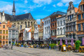 Grote Markt in Mechelen, Belgium