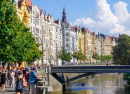 Beautiful Water Canal, Prague, Czech Republic